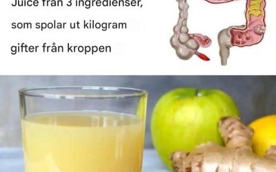 Kolonrengöringsjuice: Äpplen, ingefära och citron spolar ut gifter