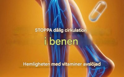 Det bästa vitaminet som eliminerar dålig cirkulation i ben och fötter