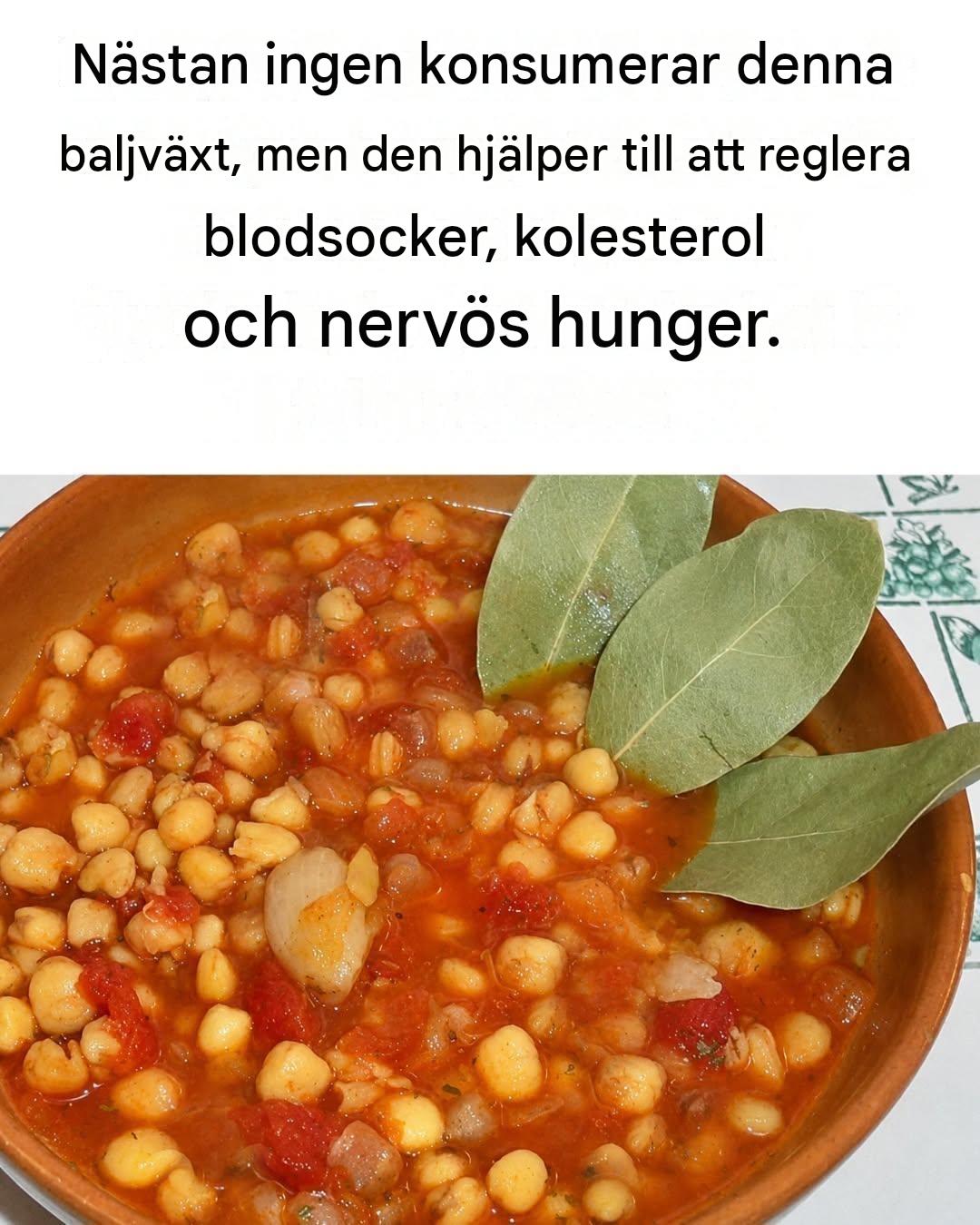 Denna nästan bortglömda baljväxt hjälper till att reglera blodsocker, kolesterol och nervös hunger.