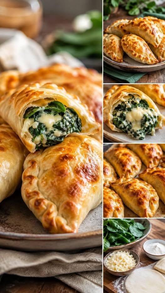 Spenat- och ost-empanadas