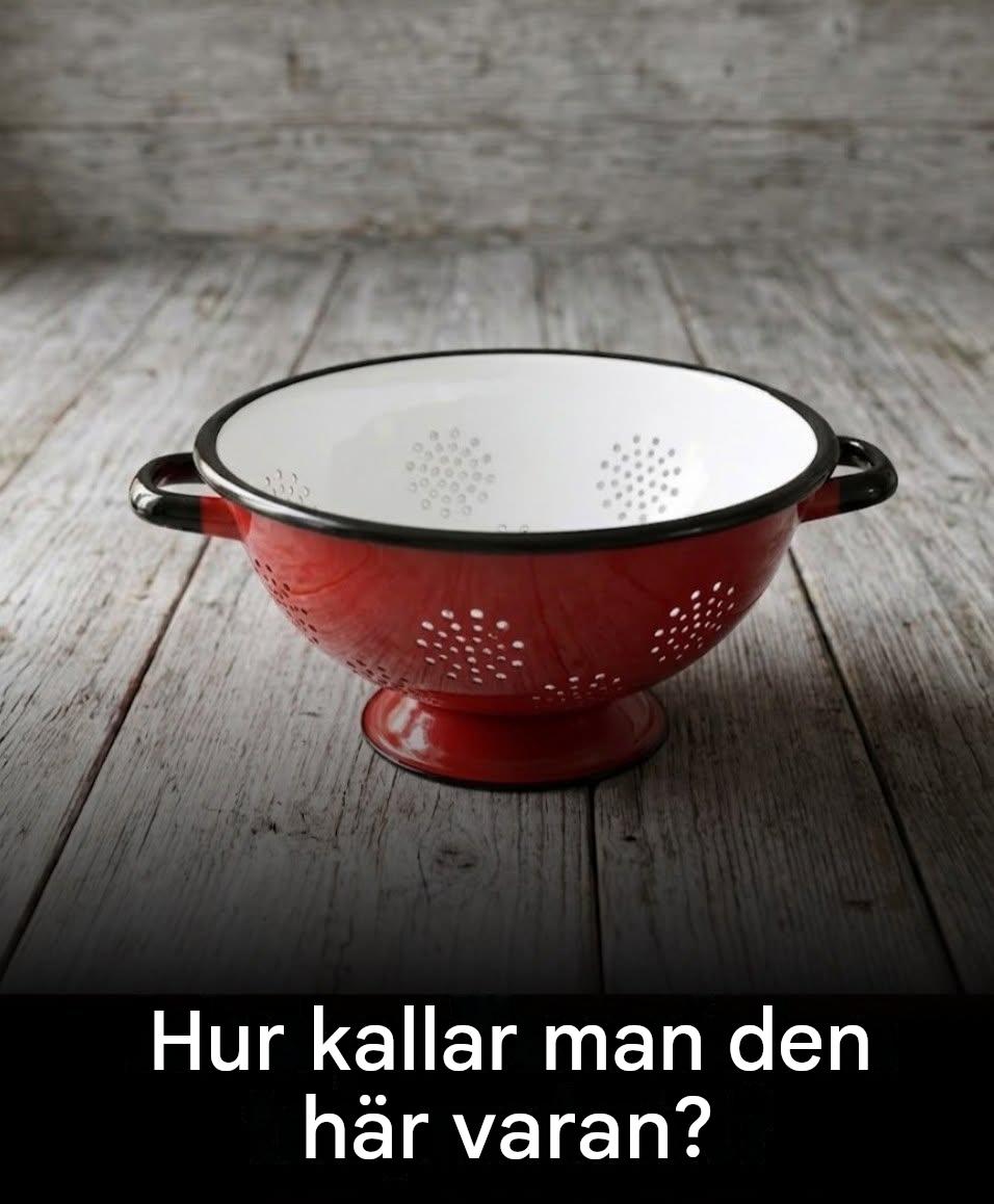 Durkslag eller sil? Hur kallas de i olika regioner i Polen?