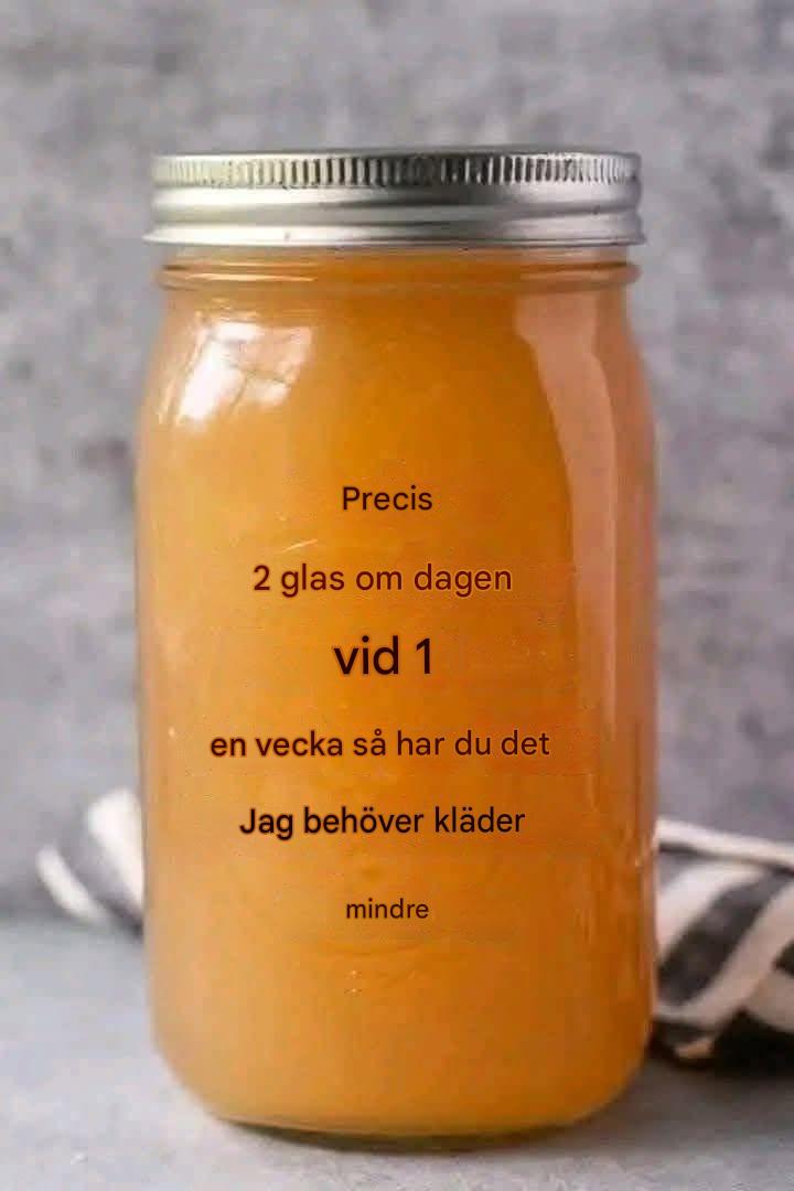 Drick bara 2 glas om dagen i en vecka så behöver du mindre kläder!