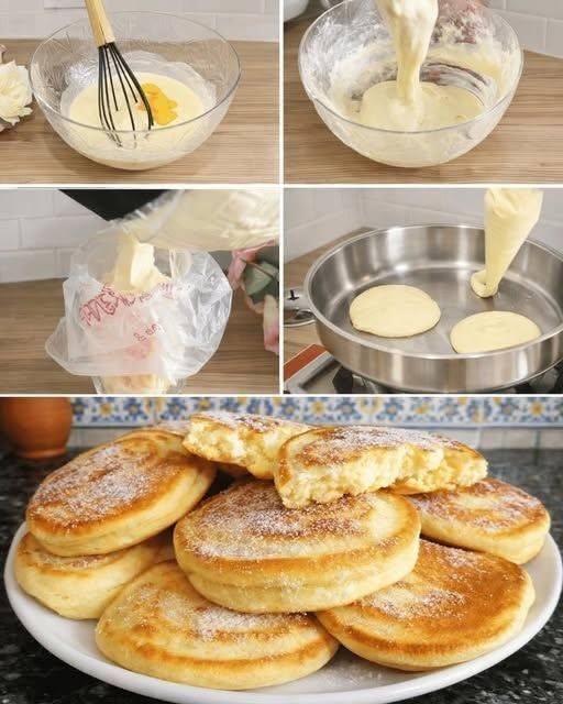 Snabba yoghurtpannkakor – Enkelt och fluffigt recept på 5 minuter