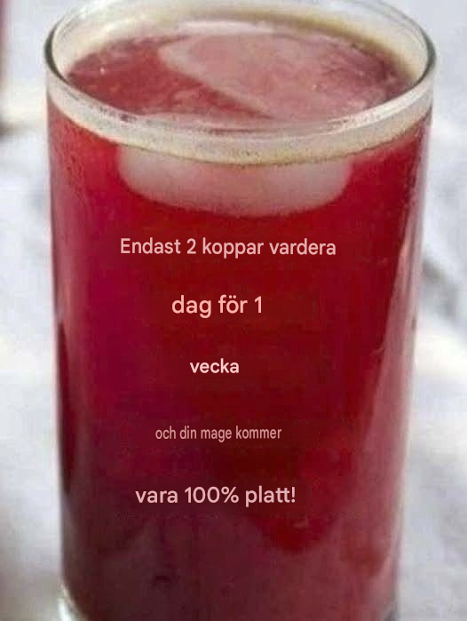 Den kraftfullaste fettförbrännande drycken (5,5 kg på 3 dagar)