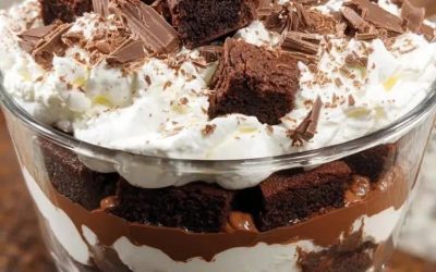 Brownie-trifle: Unna dig denna dekadenta njutning!