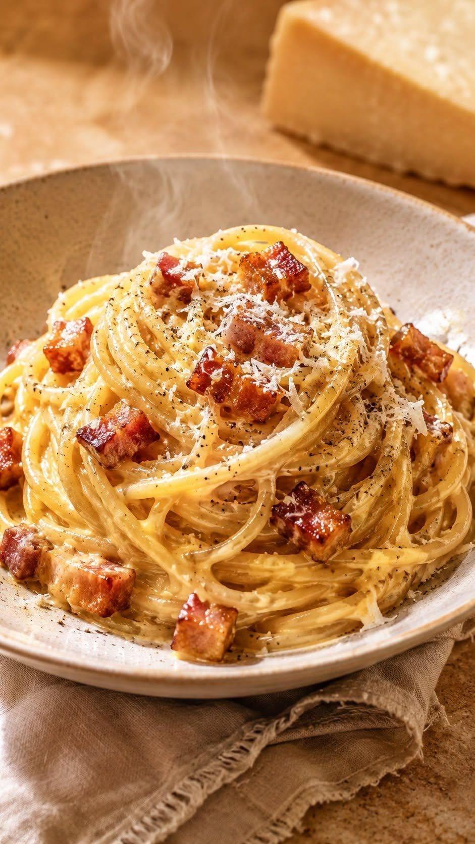 Tagliatelle Carbonara