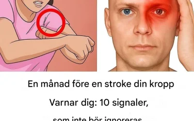 En månad före en stroke varnar din kropp dig: 10 signaler du inte bör ignorera