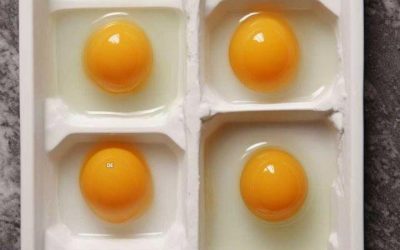 Knäck ägg i en isbitsform och lägg dem i frysen. Här är anledningen.
