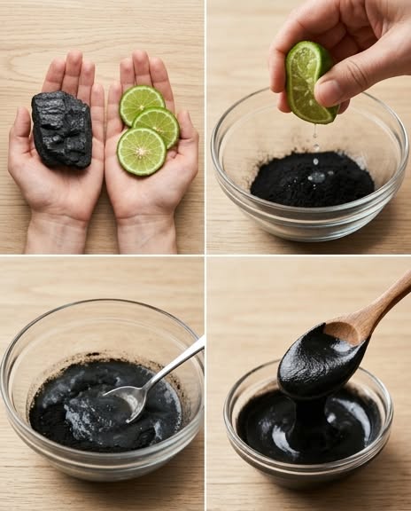 Du sparar mycket pengar efter att ha blandat citron och träkol