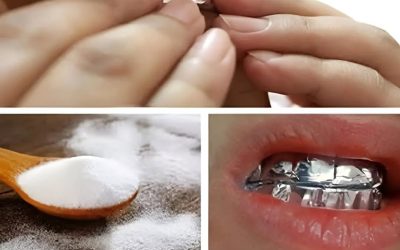 Glittrande tänder: det överraskande tricket med vitlök och salt