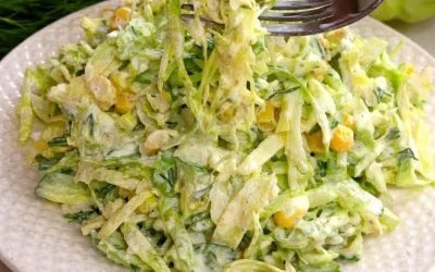 En fantastisk coleslaw för alla som vill gå ner i vikt: Den som smakar den en gång kommer att vilja ha den året runt!