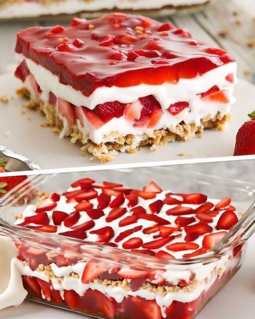 Den bästa jordgubbs-tiramisu på 10 minuter