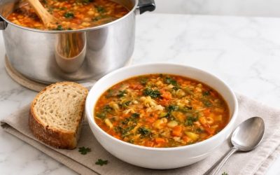 Recept på kycklingsoppa med grönsaker – Enkel och hälsosam hemlagad soppa