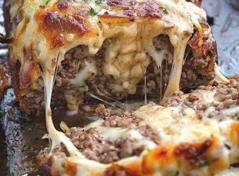 Philly Cheesesteak Köttfärslimpa