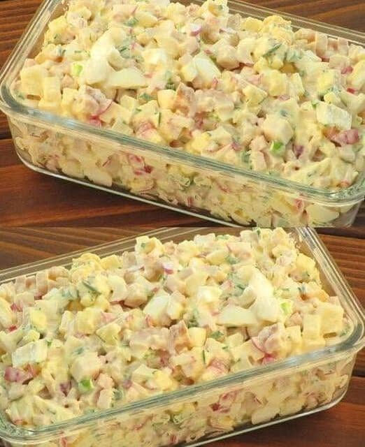 Östtysk sallad – så god att jag gjorde den två gånger på en vecka!