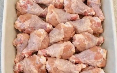 Ugnsbakade kycklingklubbor