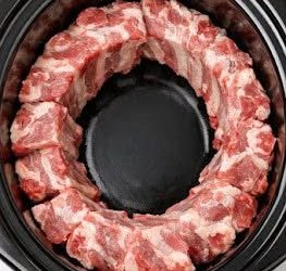 4-Ingredient Slow Cooker Vintage Sticky Spareribs