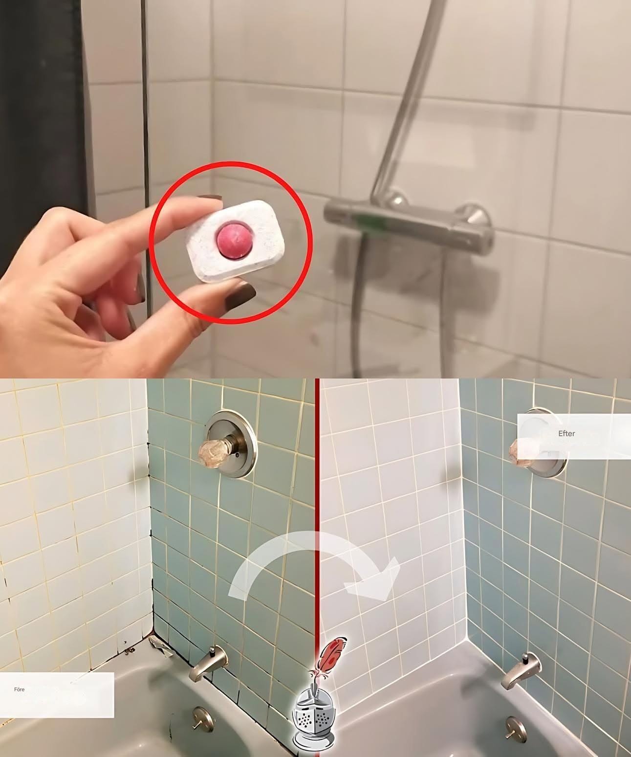 1. Installera en diskmaskin i duschen. Varför ska du prova det?