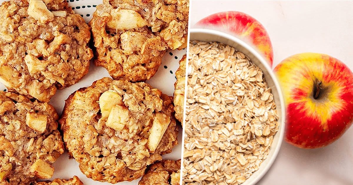 Recept på havregryns- och äppelkakor: En kraftfull, dietvänlig frukost