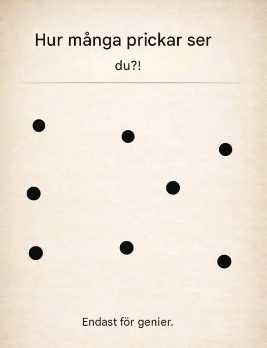 Hur många stickare ser du ut?