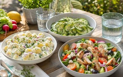 Här är 3 enkla, 5-stjärniga sommarsallader från CuisineAZ, perfekta att göra i farten när vädret är varmt.