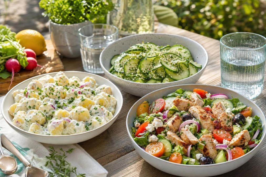 Här är 3 enkla, 5-stjärniga sommarsallader från CuisineAZ, perfekta att göra i farten när vädret är varmt.