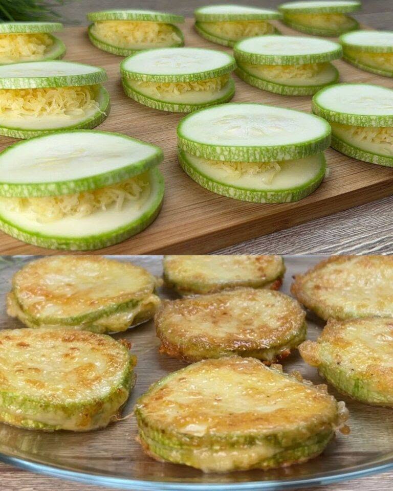 De är så goda att jag gör dem två gånger i veckan! Det enklaste zucchini-receptet!