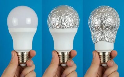 Slå in din glödlampa i aluminiumfolie och se vad som händer