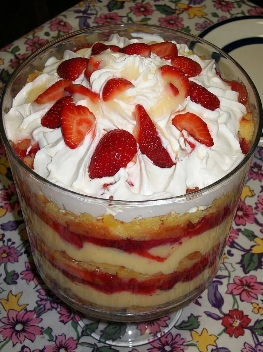 Recept på engelsk trifle