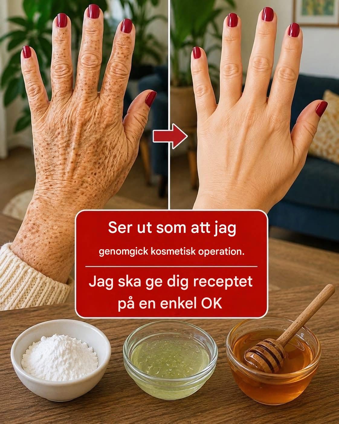 Handuppljusande honungsmask
