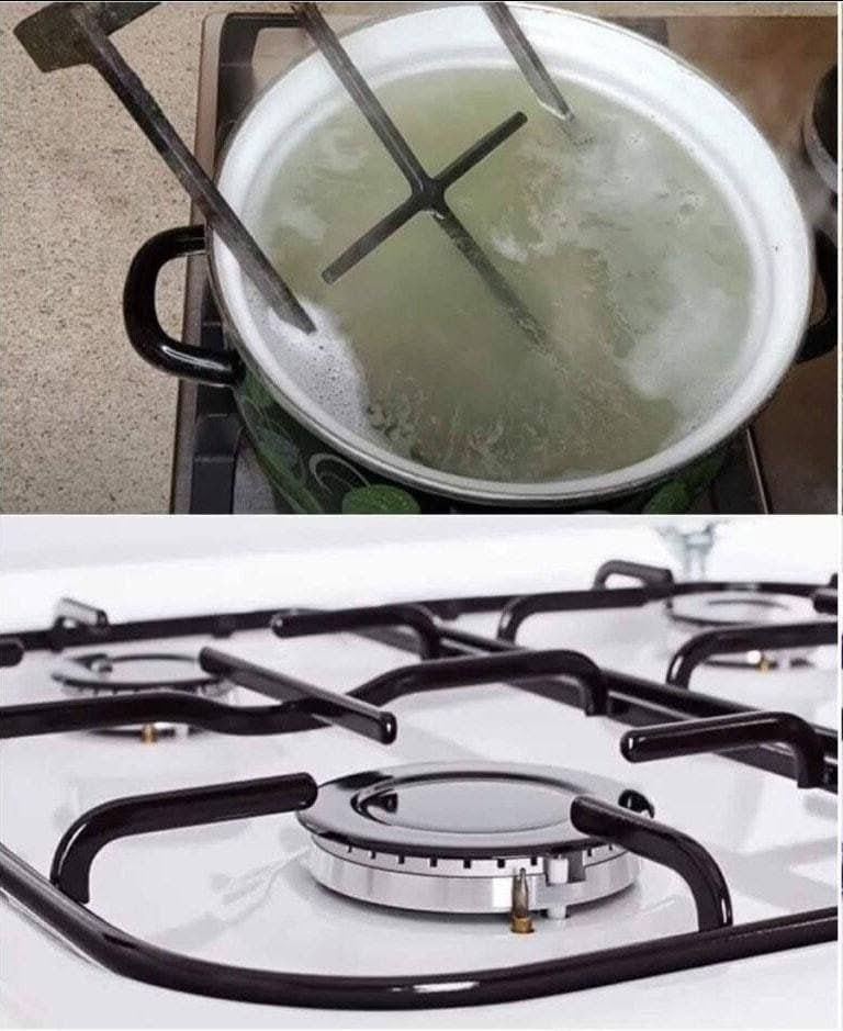 Ett magiskt piller förvandlar gasgrillen till något briljant: kolavlagringarna faller sönder.