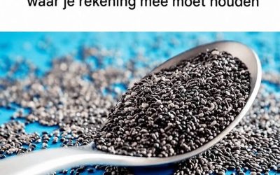 6 möjliga biverkningar av chiafrön som du bör vara medveten om