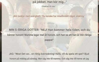 Min dotters oväntade fråga ändrade våra planer för Fars dag!