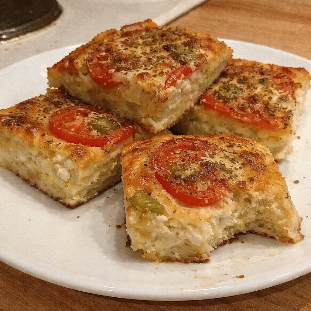 Enkel cheesecake med fetaost, tomater och paprika i ugnen – utan fudge, fluffig och god