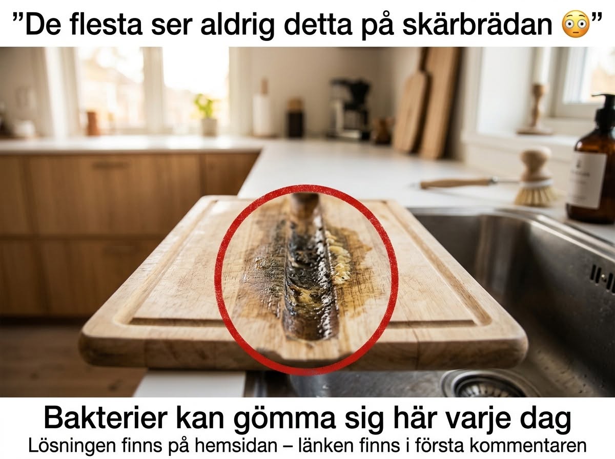 Därför kan skärbrädan bli så smutsig 👀