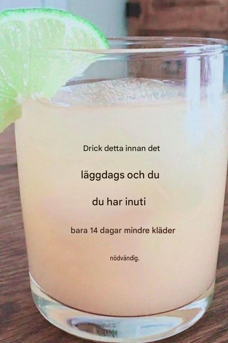 Drick före sänggåendet för att bli av med allt magfett på bara en vecka.