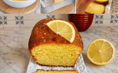 CITRONKAKA – ENKEL, SAFTIGT OCH EXTRA DOFTIGT