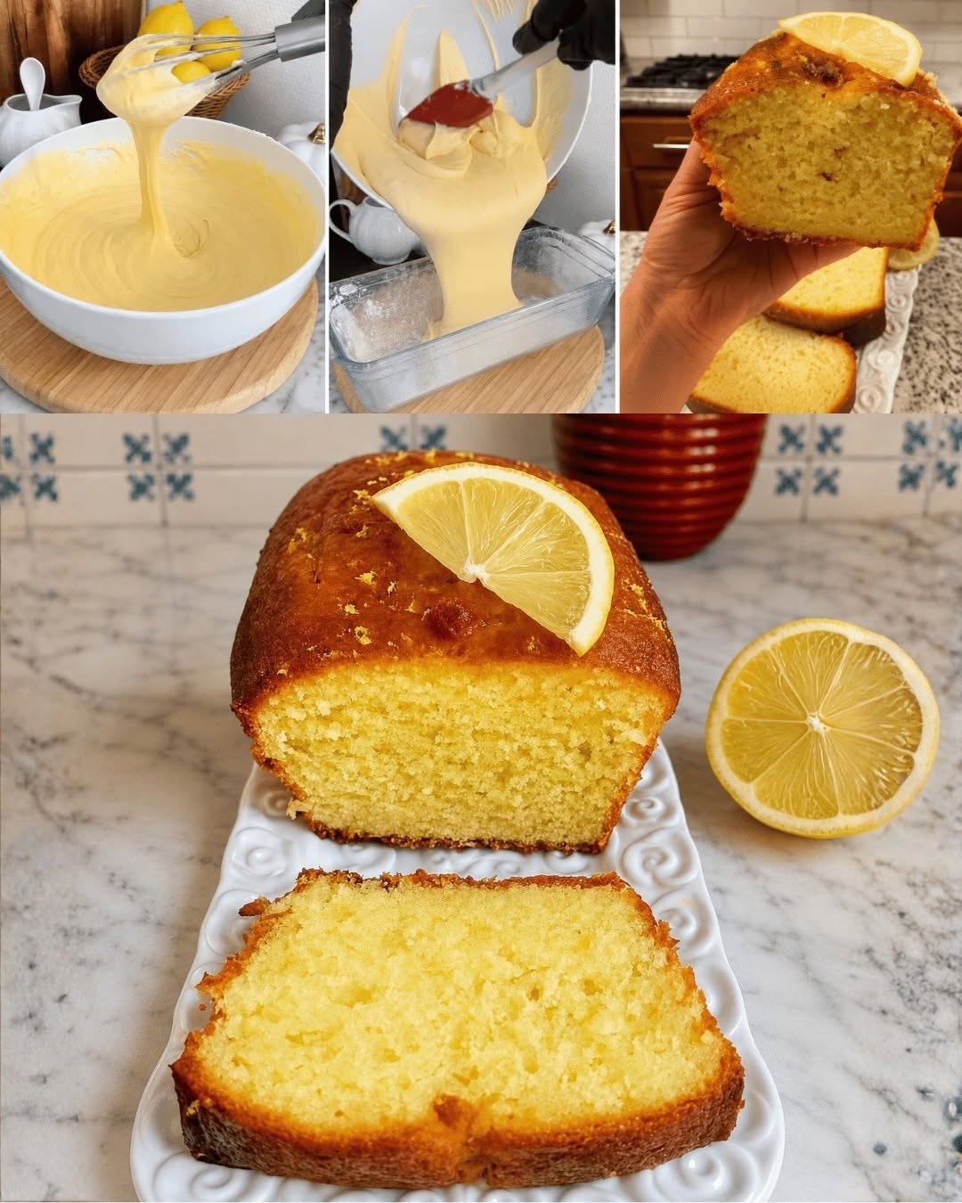 CITRONKAKA – ENKEL, SAFTIGT OCH EXTRA DOFTIGT