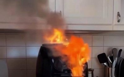 5 platser där du aldrig bör använda en airfryer inomhus
