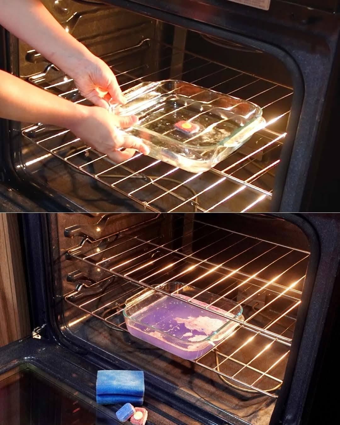 Det snabba och enkla knepet för att rengöra ugnen!