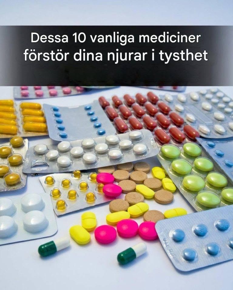 De tio värsta medicinerna som orsakar skador på njurarna