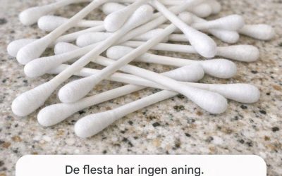 🏡 Bomullspinnar är inte bara till badrummet – här är 10 smarta användningsområden