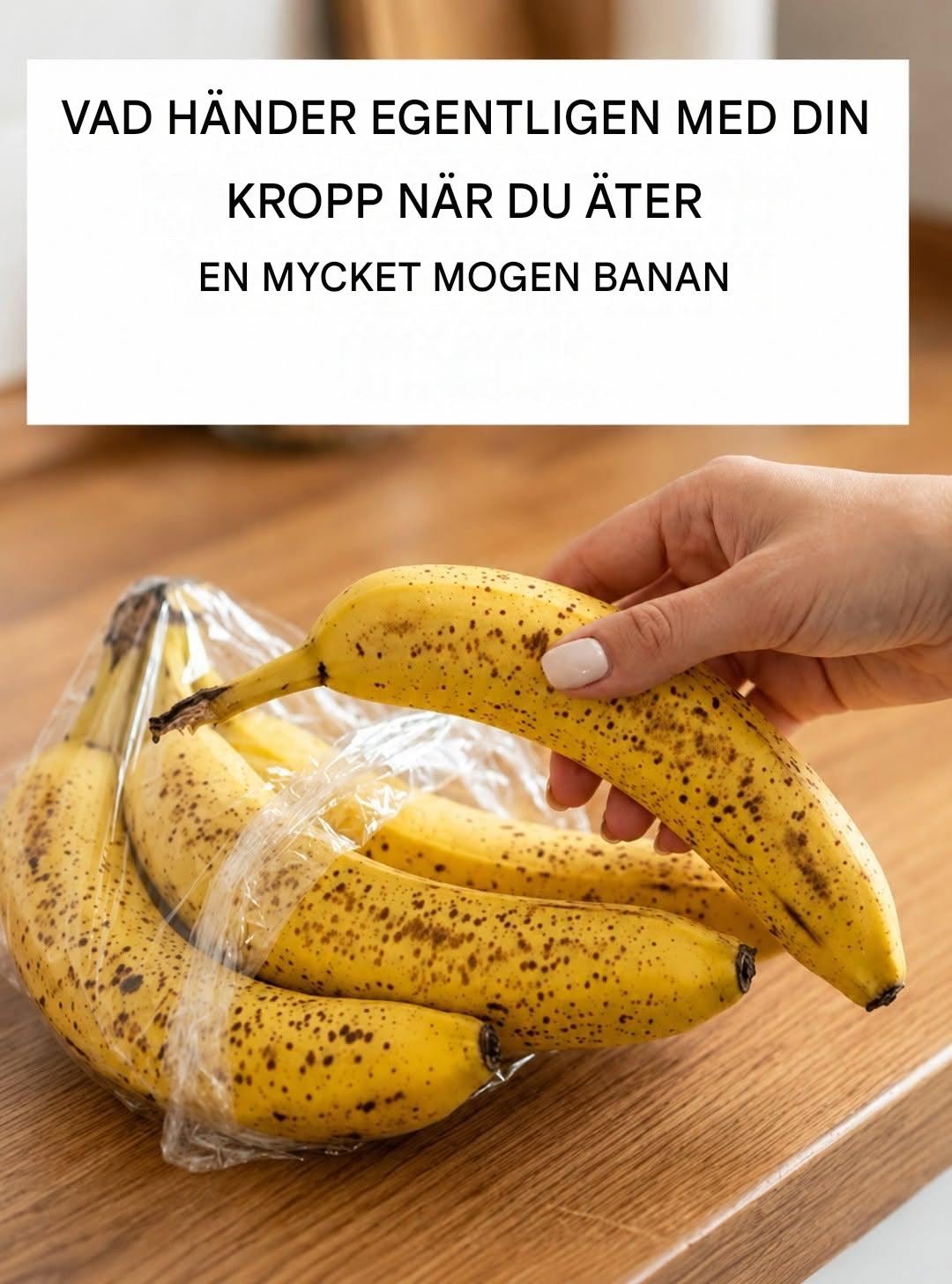 Bruna fläckar på din banan? Skynda dig inte att kasta bort den – ta reda på vad de egentligen betyder