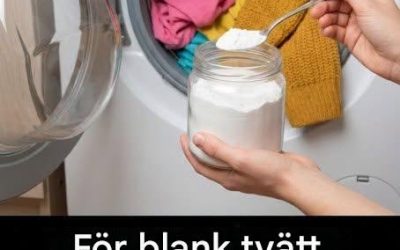 Ett lite känt knep som kommer att ge din tvätt ett nytt liv