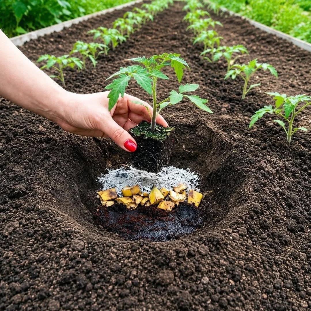 Plantera tomatplantor på det här sättet och DUBBLA din skörd – ett gammalt trädgårdsknep!