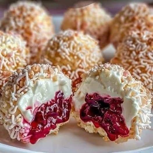 Bakpuffar med bärkräm