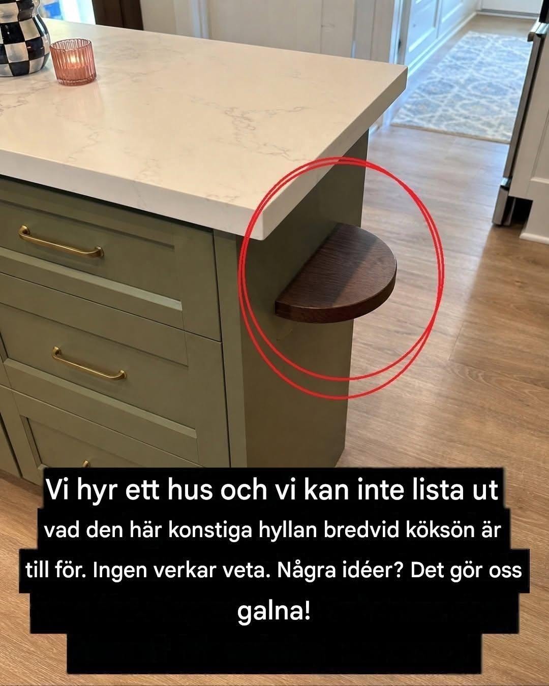 Mysteriet med den lilla avsatsen: Vad den lilla kökshyllan egentligen är till för (och hur man älskar den)