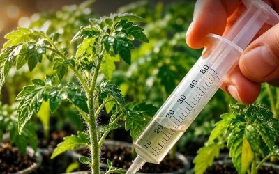 Bara några droppar räcker för att stimulera tillväxten av tomatplantor! Hemligheten bakom ekologisk odling