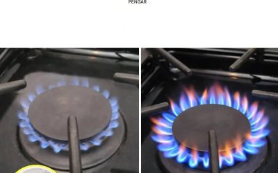 Så här rengör du igensatta brännarmunstycken på din spishäll för att förbättra prestandan