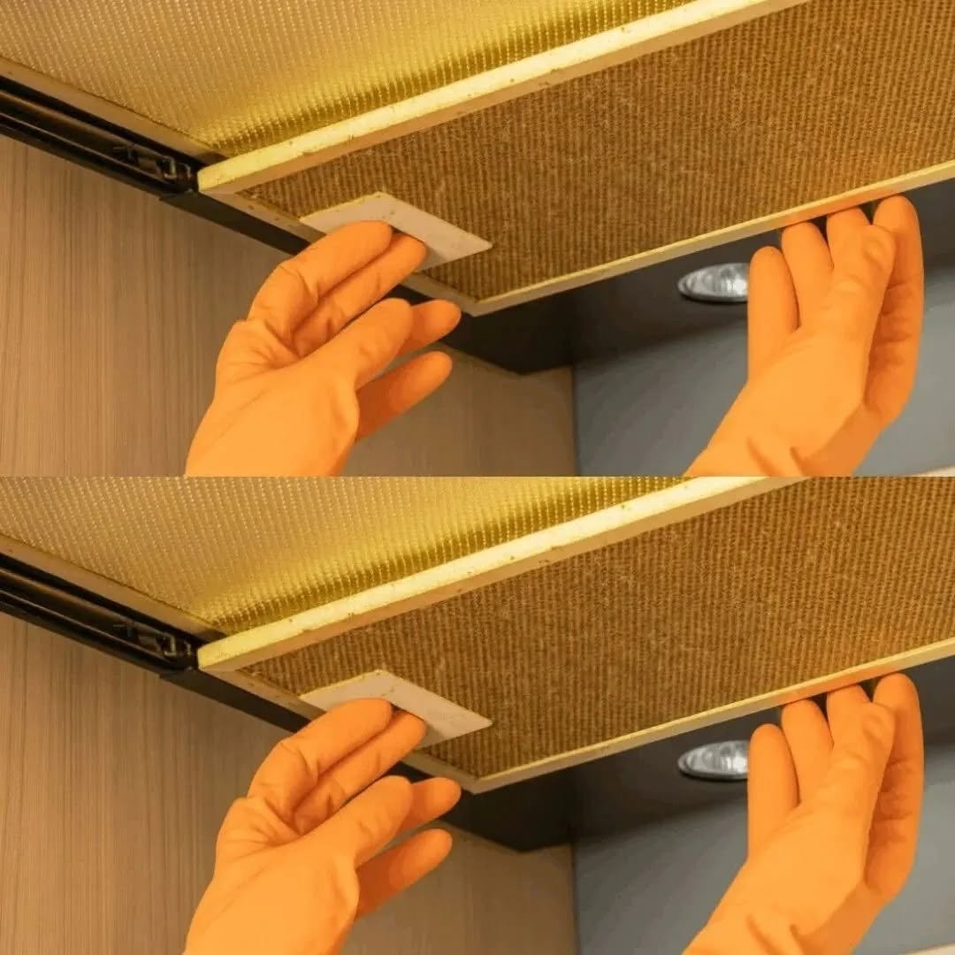 Köksfläkt: Fett försvinner på 5 minuter utan skrubbning. Så här gör du.
